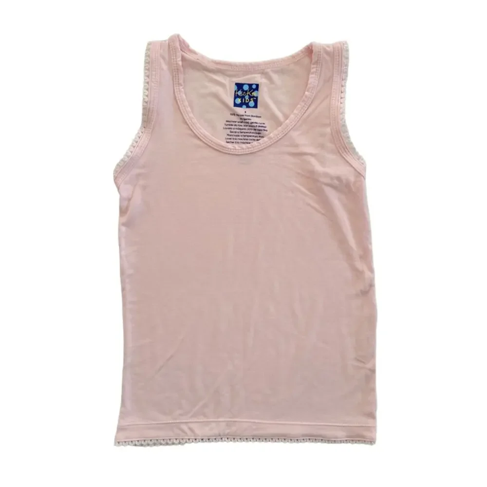 Kickee Pants Bamboo Scalloped Tank Top Bundle Size 6